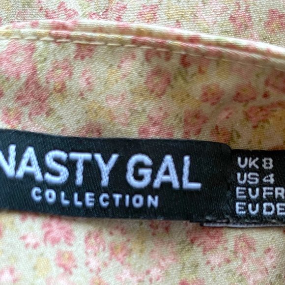 High Waist Maxi Dress Empire Waist Dress Floral Dress Cottagecore Tea Dress Sz 4 - Picture 3 of 10